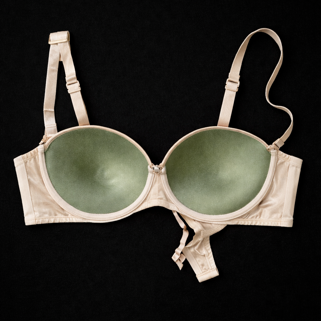 Champagne Glans Lingerieset - Afbeelding 3
