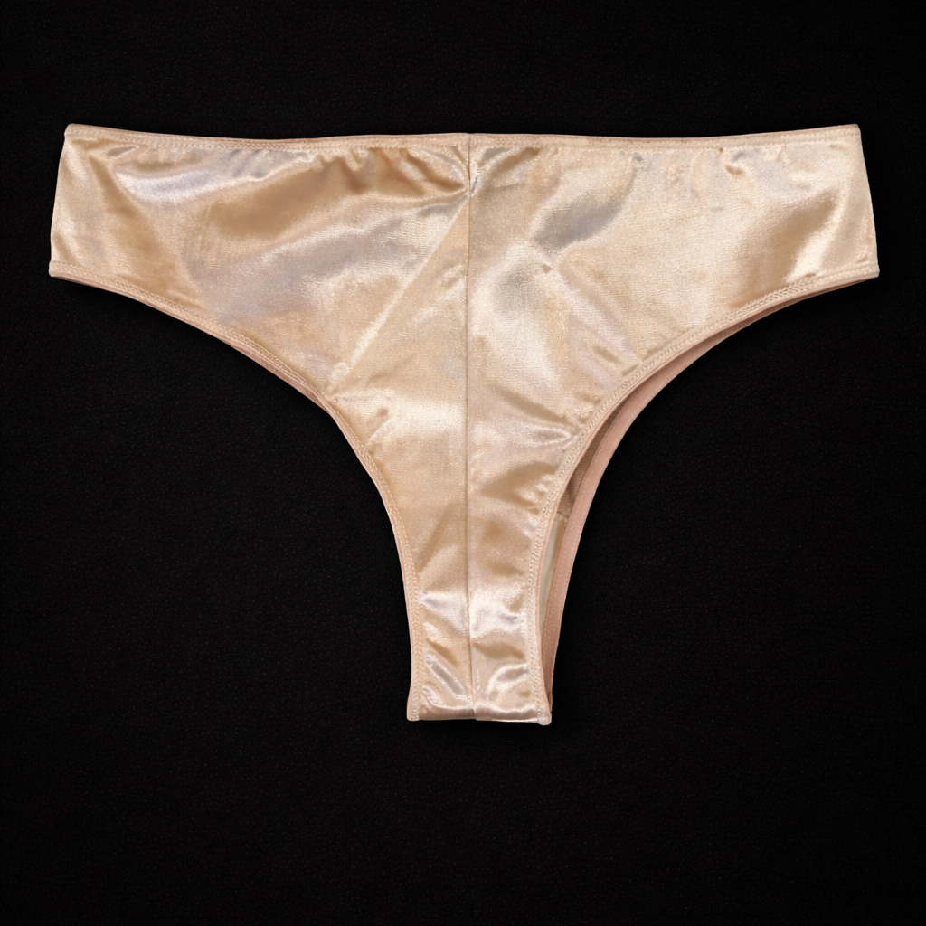 Champagne Glans Lingerieset - Afbeelding 4