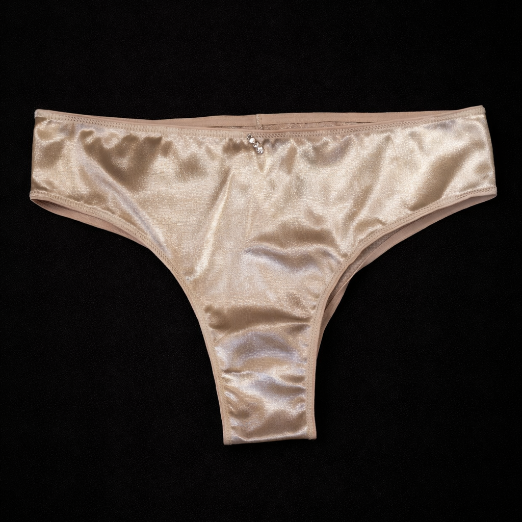 Champagne Glans Lingerieset - Afbeelding 5