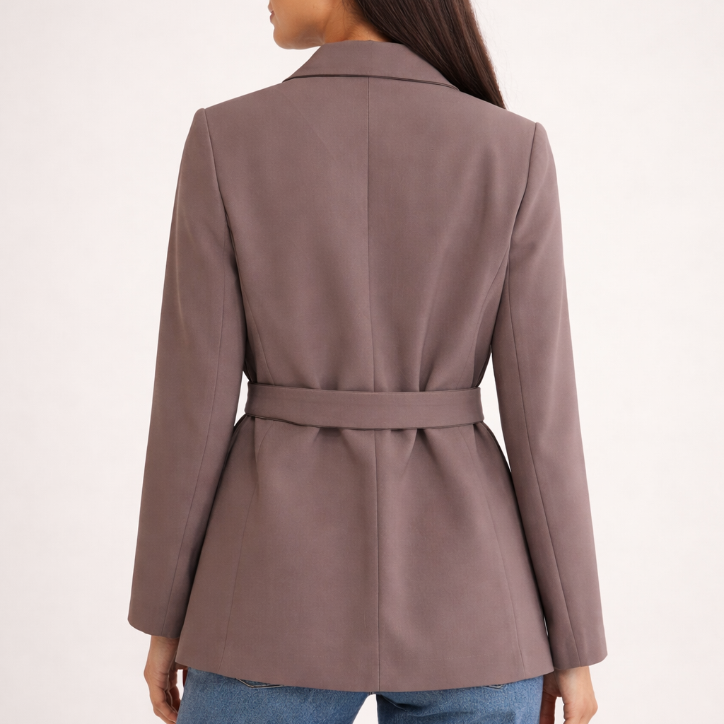 Blazer met Taille Riem - Afbeelding 3